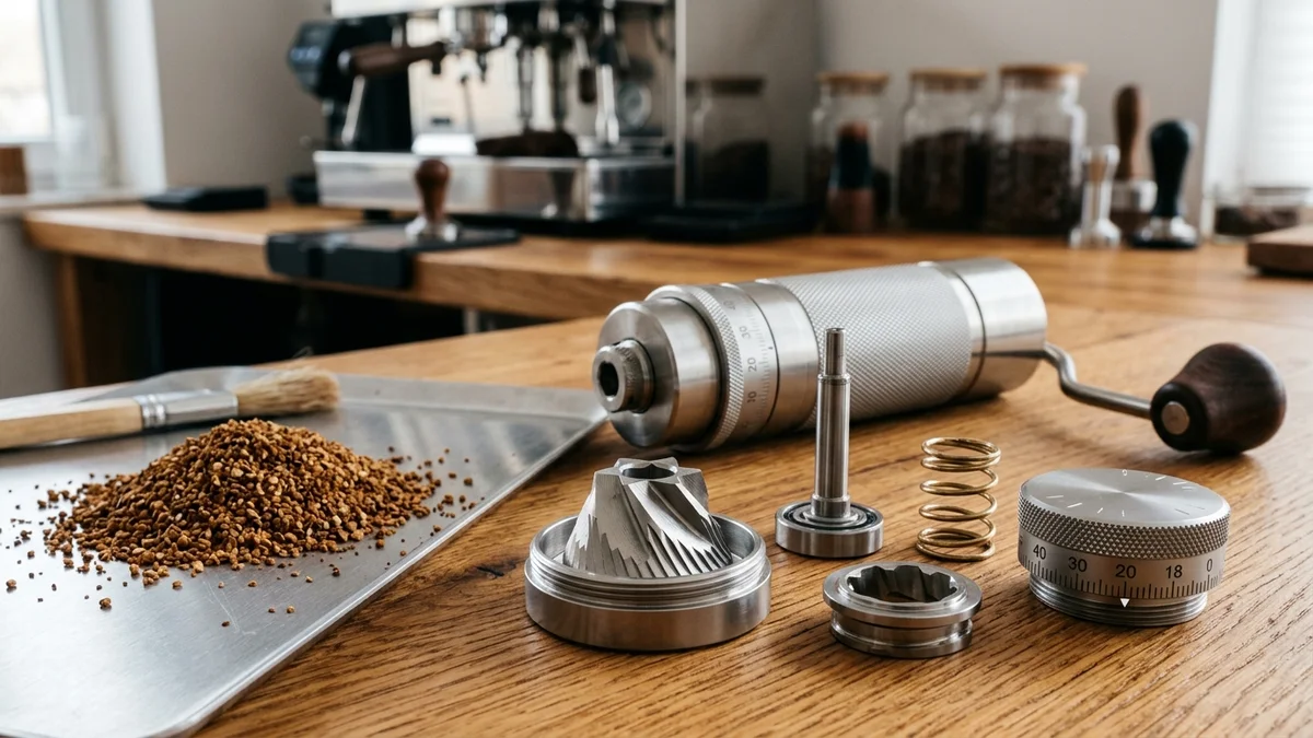 Guía Definitiva de Calibración de Muelas para Normcore V2 en Extracción con Flair Espresso